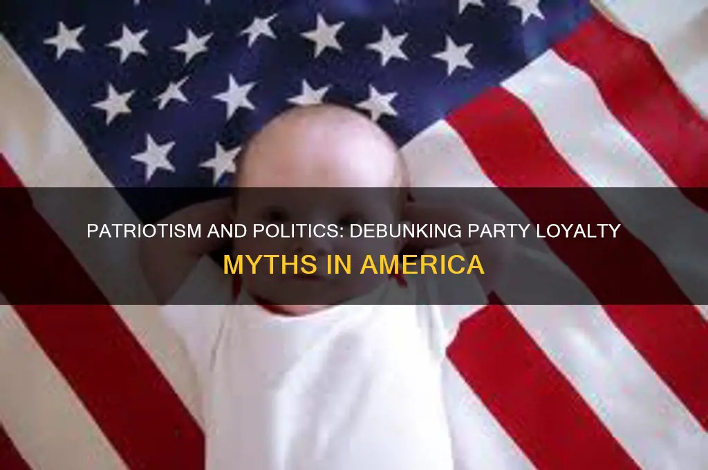 is one political party more patriotic than another