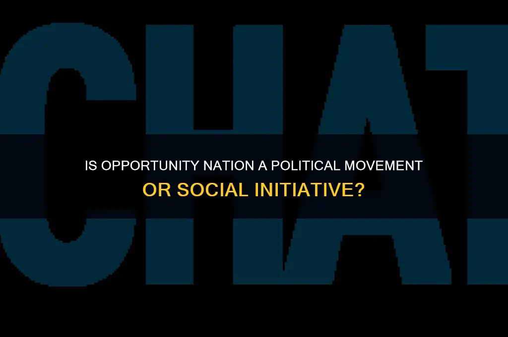 is opportunity nation political