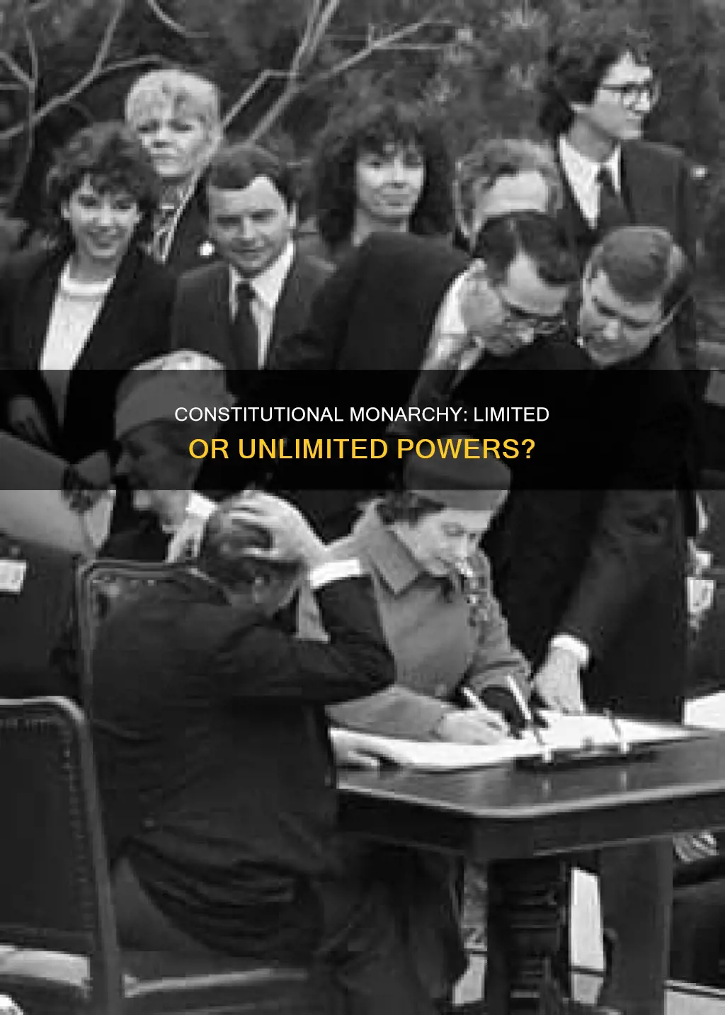 is parliamentary constitutional monarchy limited or unlimited