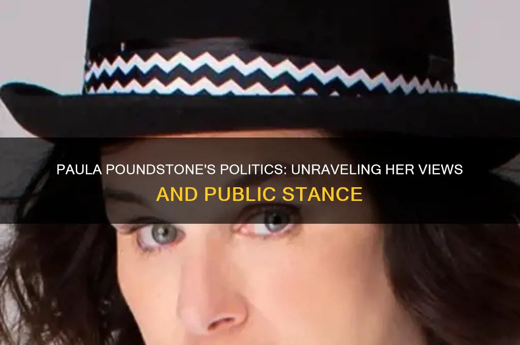 is paula poundstone political