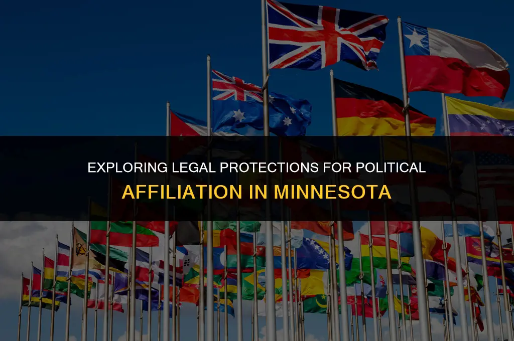 is political affiliation a protected class in minnesota