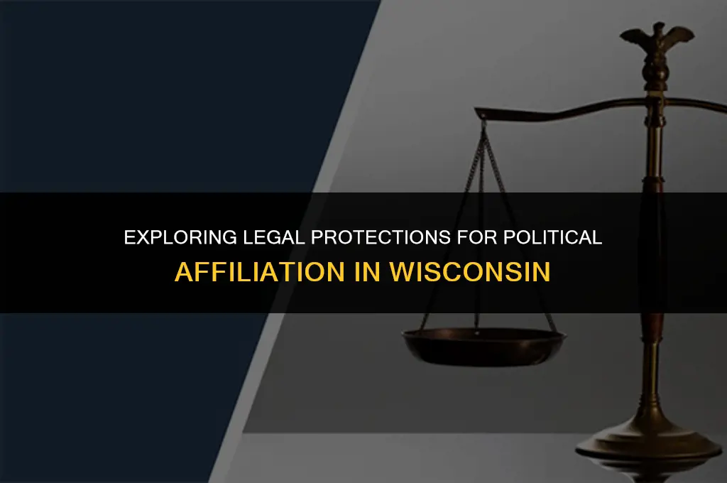 is political affiliation a protected class in wisconsin