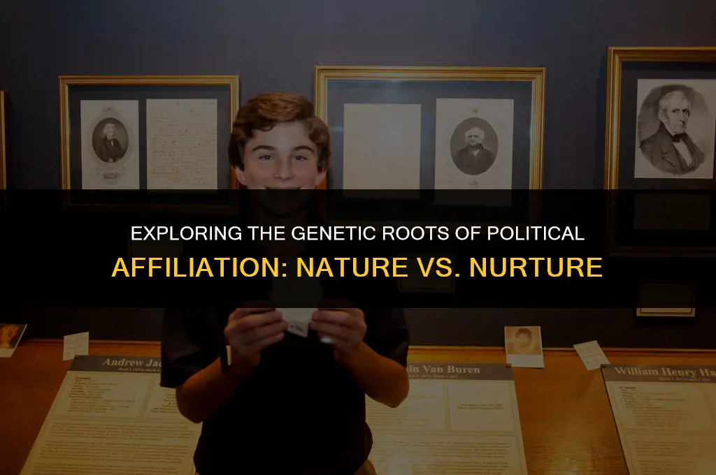 is political affiliation genetic