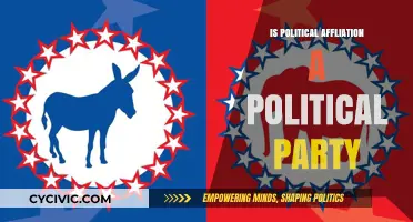 Is Political Affiliation the Same as Being in a Political Party?