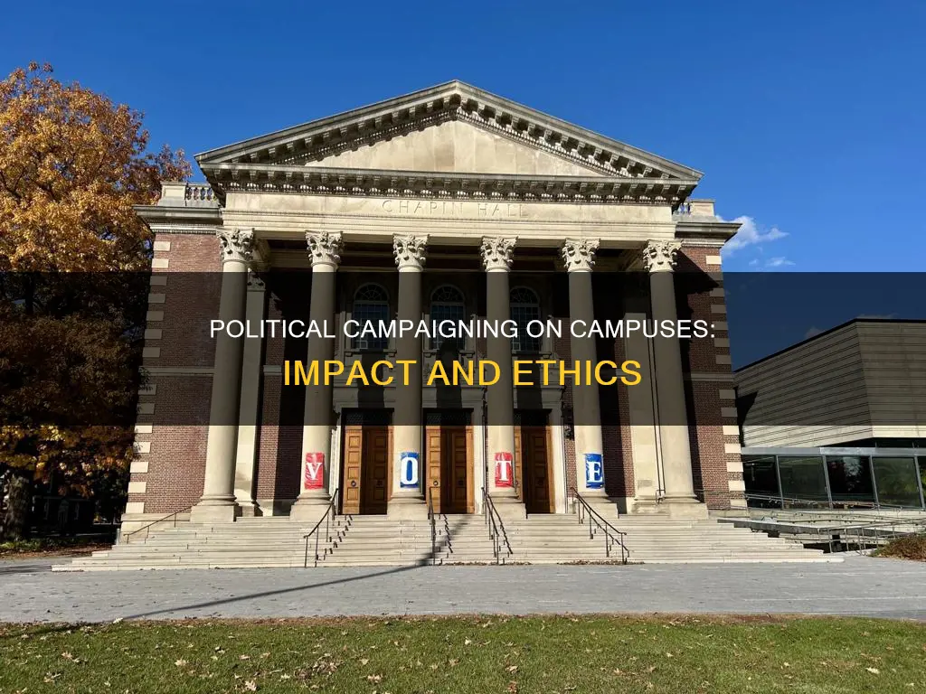 is political campaign-related activities of and at colleges and universities