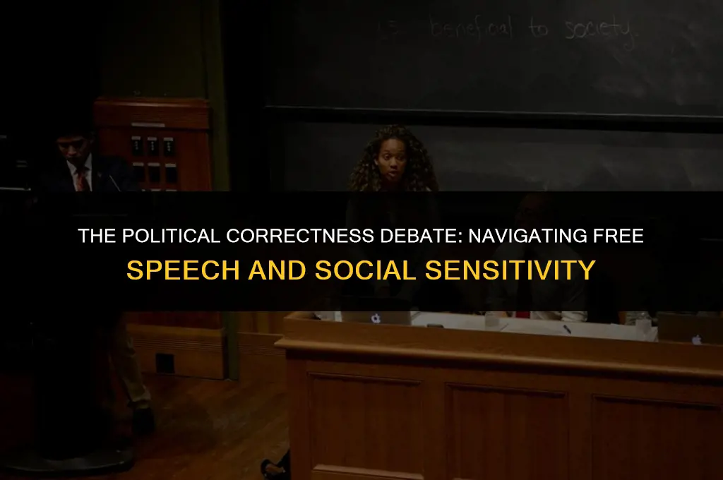 is political correctness good debate