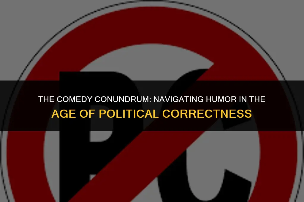is political correctness killing comedy