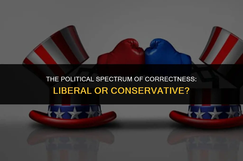 is political correctness liberal or conservative