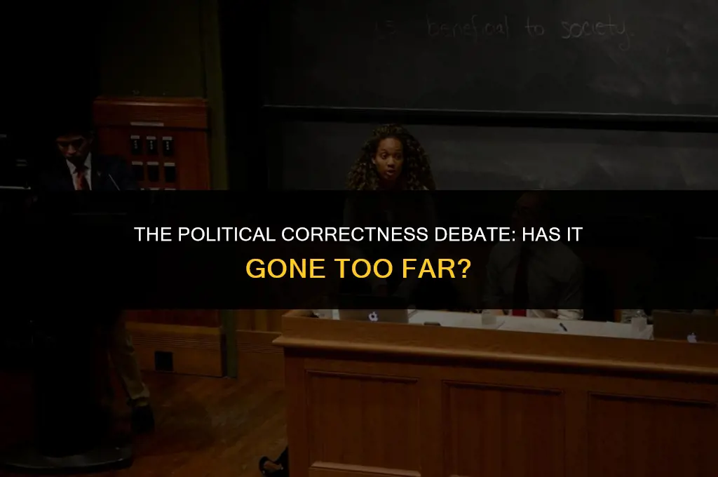 is political correctness out of control
