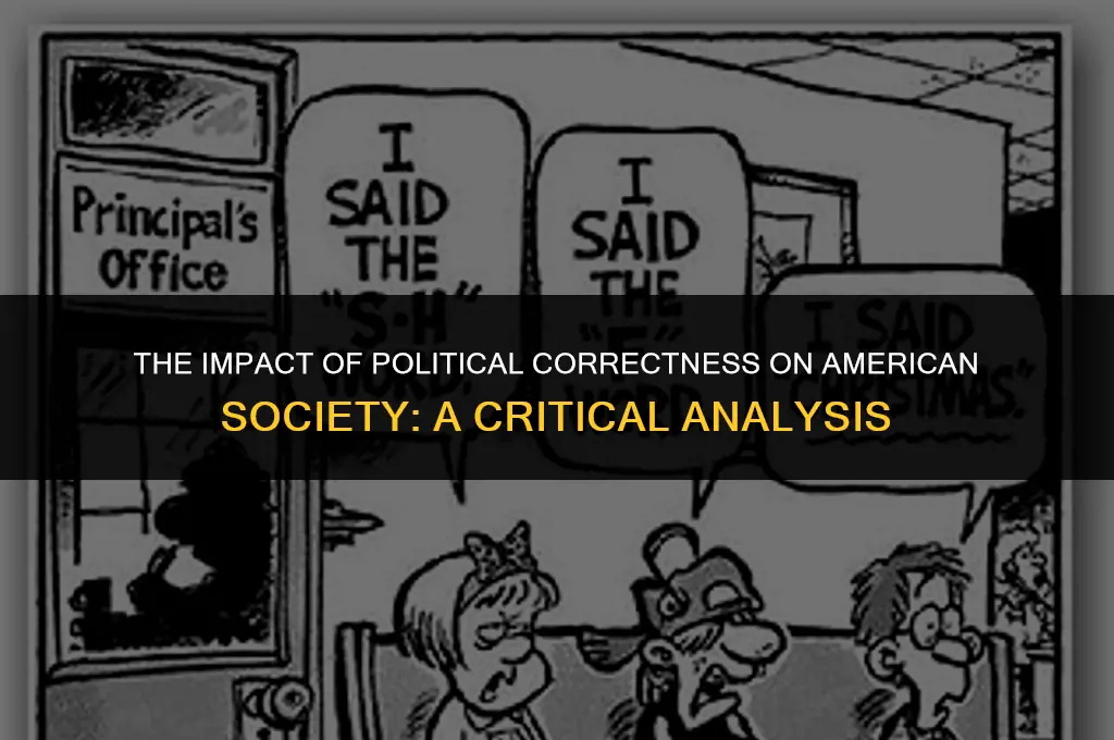 is political correctness ruining america