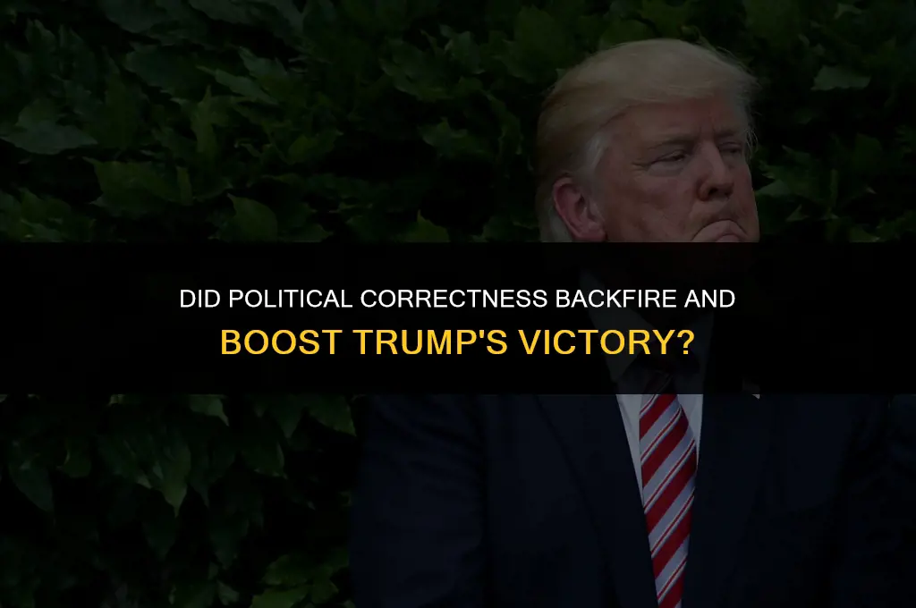 is political correctness why donald trump won
