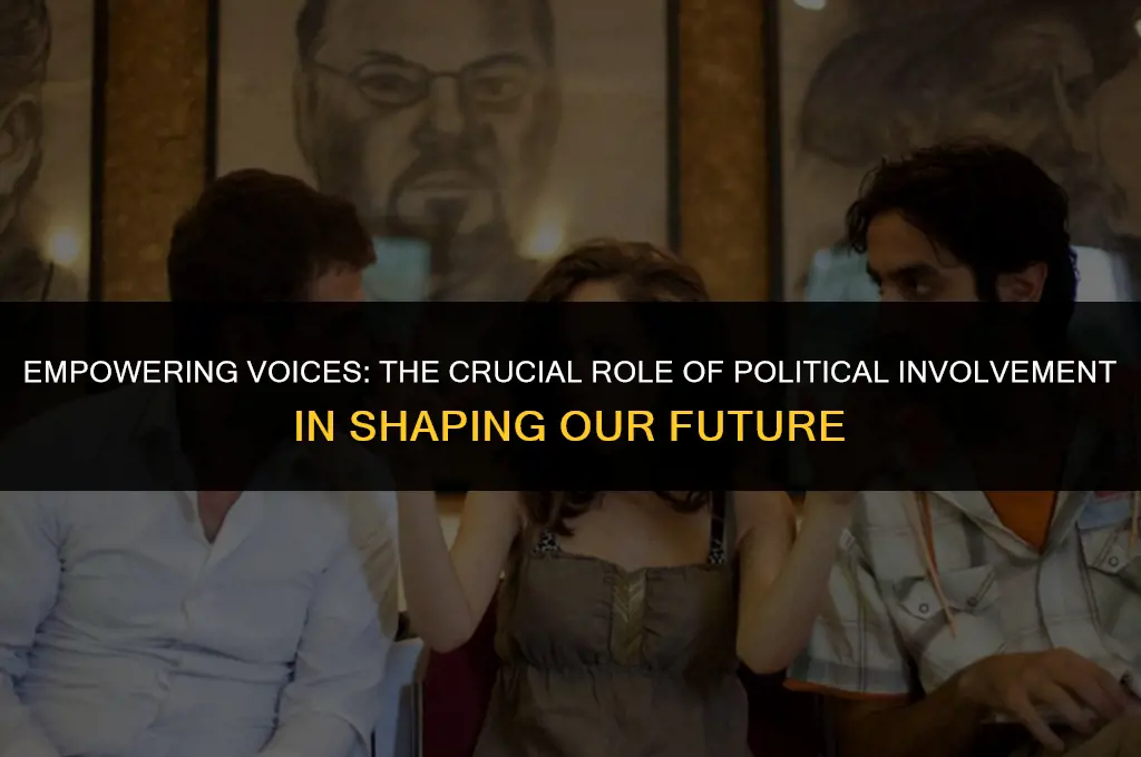 is political involvement important