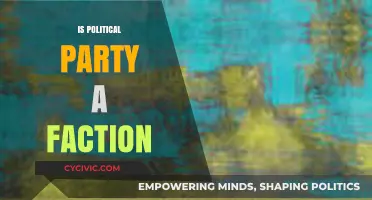 Are Political Parties Factions? Exploring the Blurred Lines in Politics