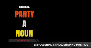 Is Political Party a Noun? Exploring Grammar in Political Terminology
