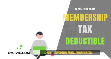 Can You Deduct Political Party Membership Fees on Your Taxes?