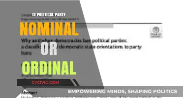 Understanding Political Party Classification: Nominal or Ordinal Data?