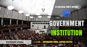 Are Political Parties Separate from Government Institutions? Exploring the Dynamics