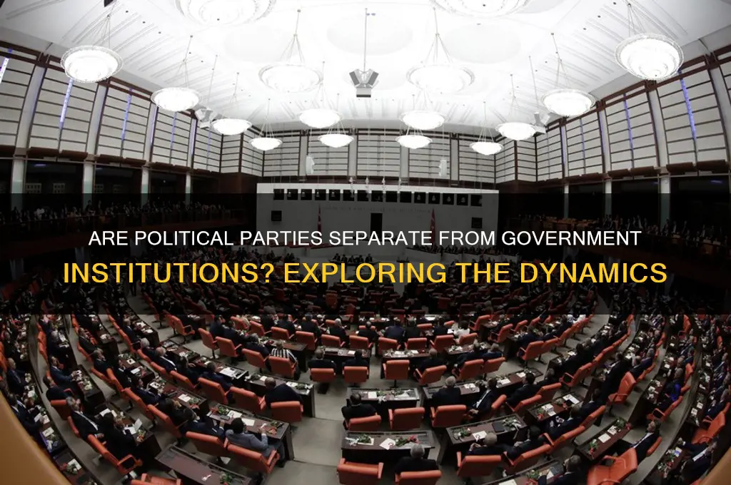 is political party outside of government institution