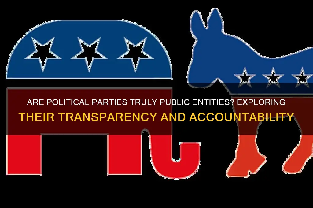 is political party public