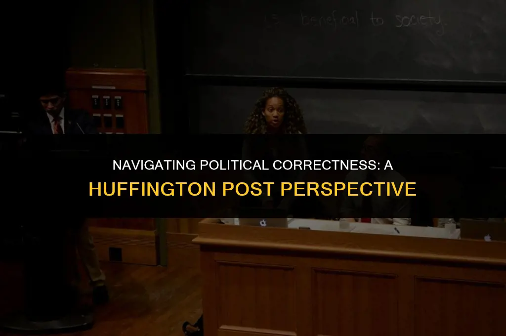 is politically correct a good term to use huffingtonpost