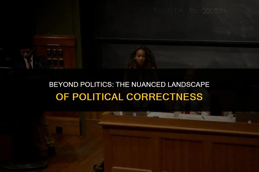 is politically correct only for politics