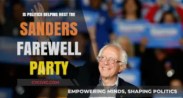 Is Politico Hosting Bernie Sanders' Political Farewell Party?