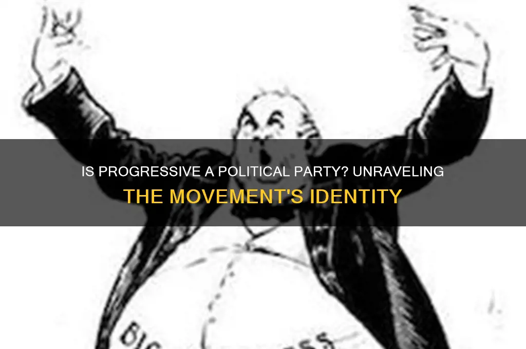 is progressive a political party