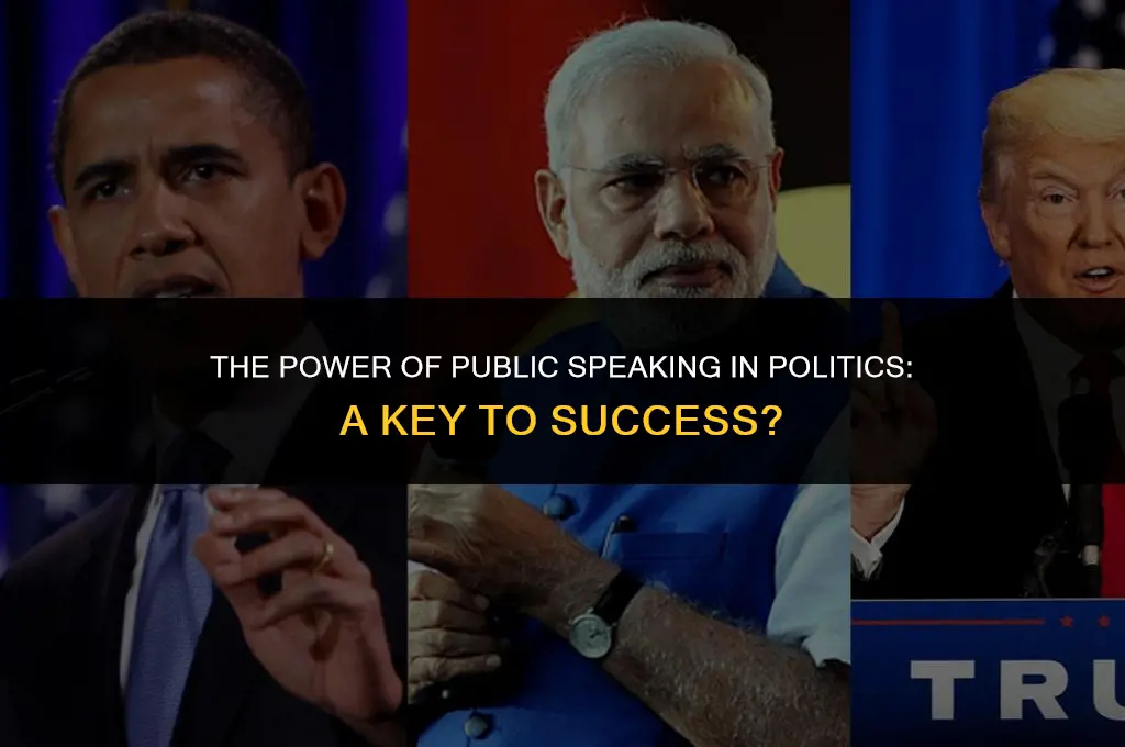 is public speaking important in politics