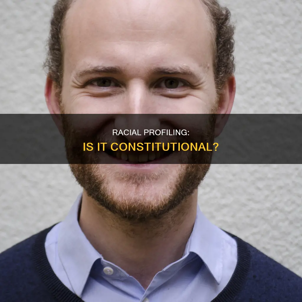 is racial profiling protected under the constitution