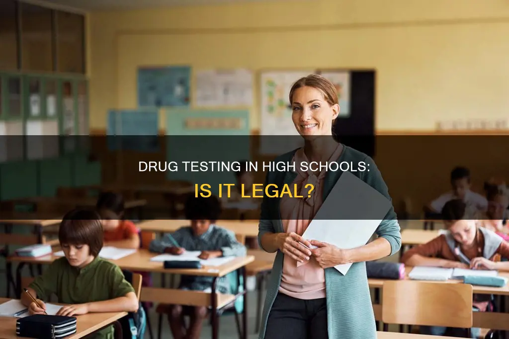 is random drug testing in high schools constitutional