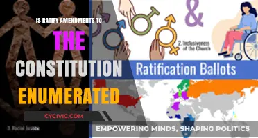 Amending the US Constitution: Ratification and Enumeration