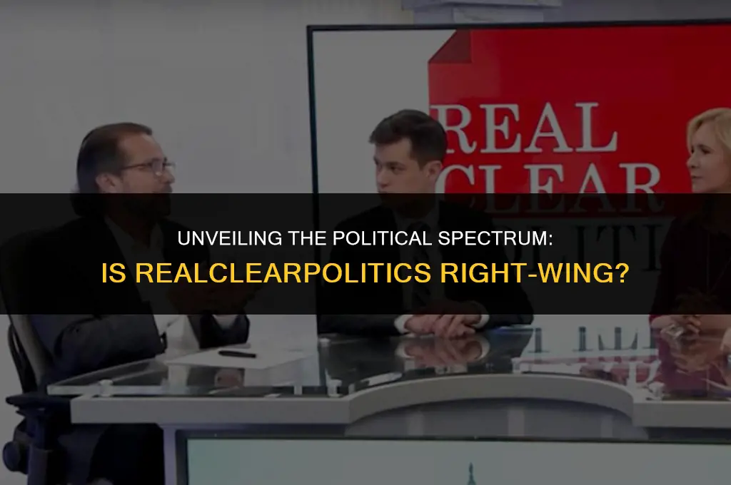 is real clear politics a right wing site