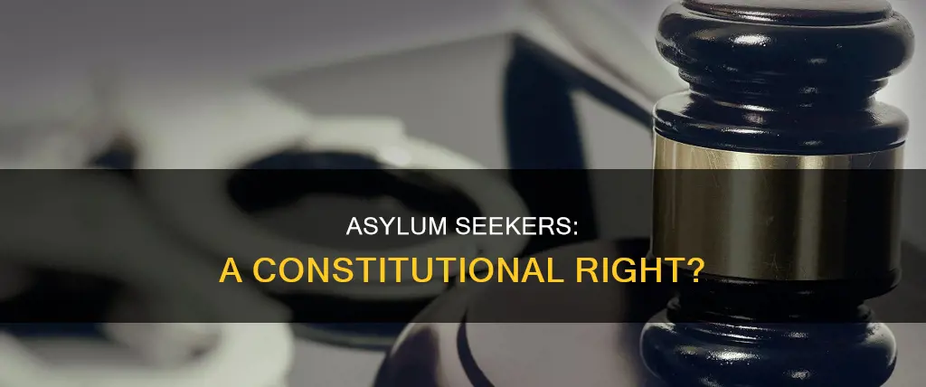 is reqesting asilem part ofthe constitution