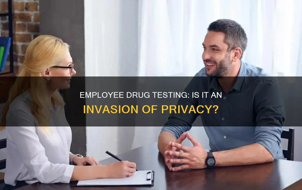 is requiring employees to submit to random drug testing constitutional