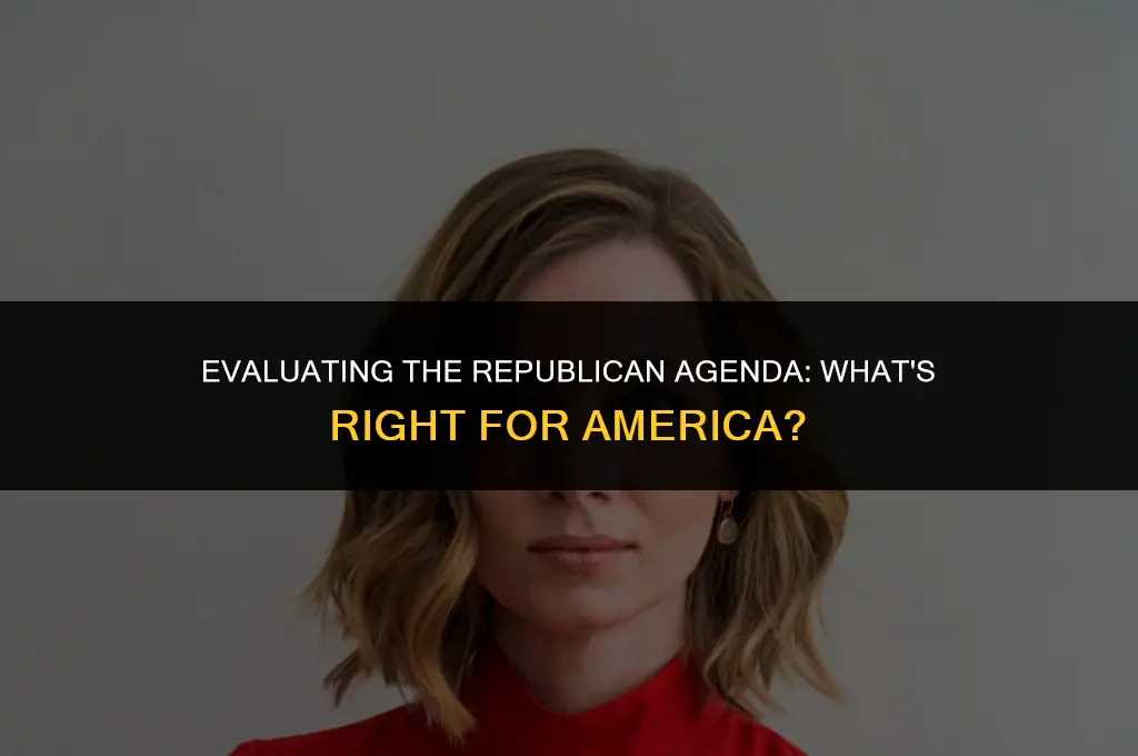 is right for america for or against republicans
