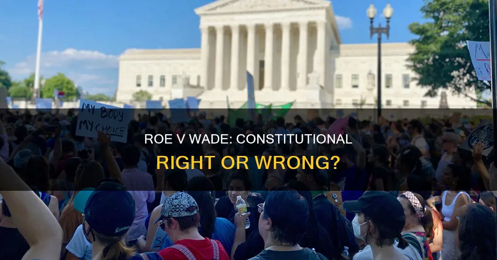 is roe v wade part of the constitution