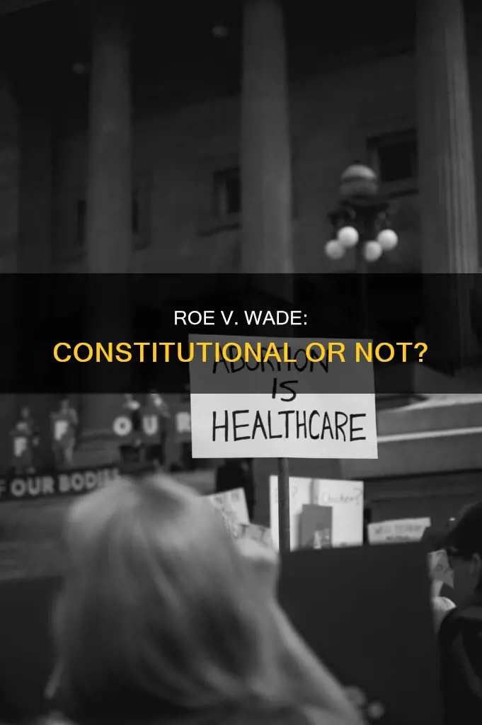 is roe v wade rooted in the constitution