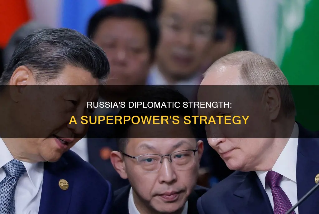 is russia strongest in diplomacy