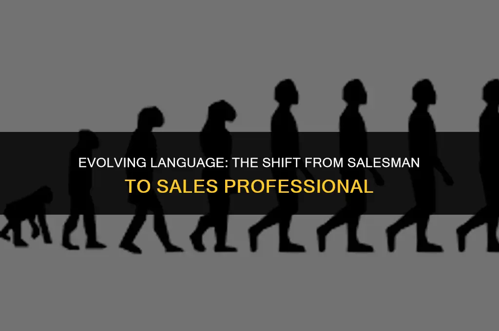 is saleswoman politically correct