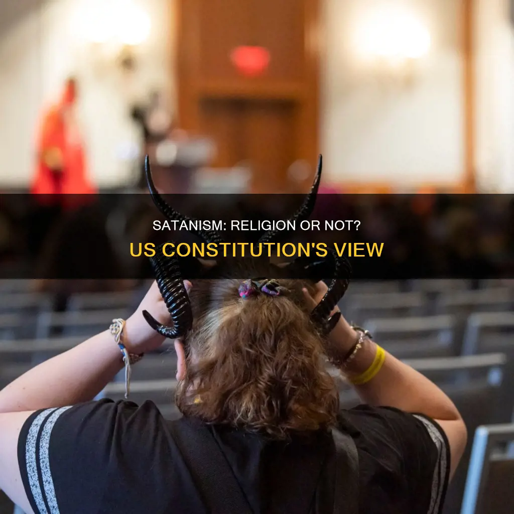 is satanism recognized as a religion us constitution