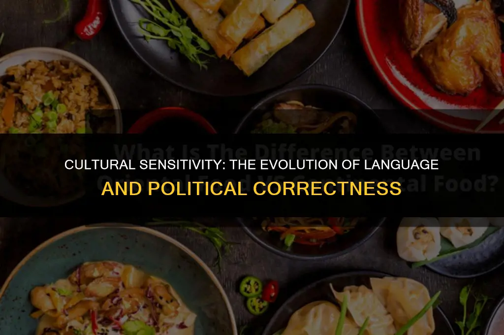 is saying oriental politically correct