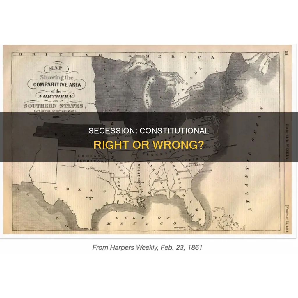 is secession constitutional is it a good idea