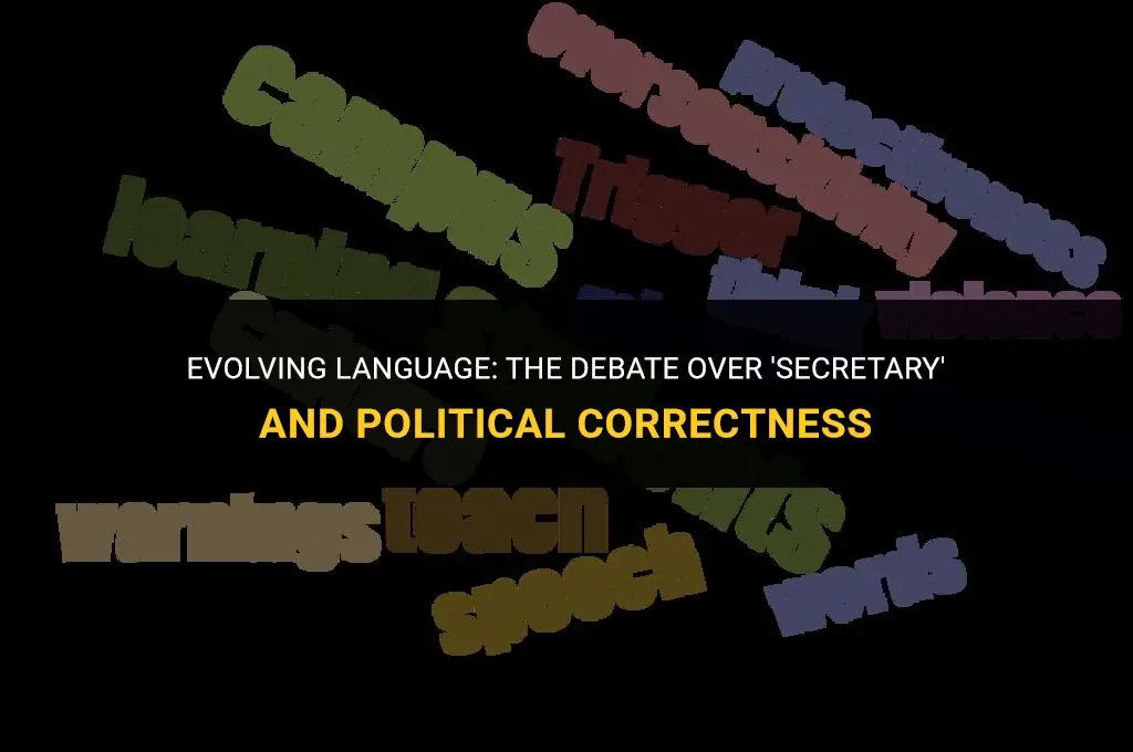 is secretary politically correct