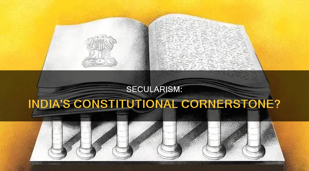is secularism part of indian constitution