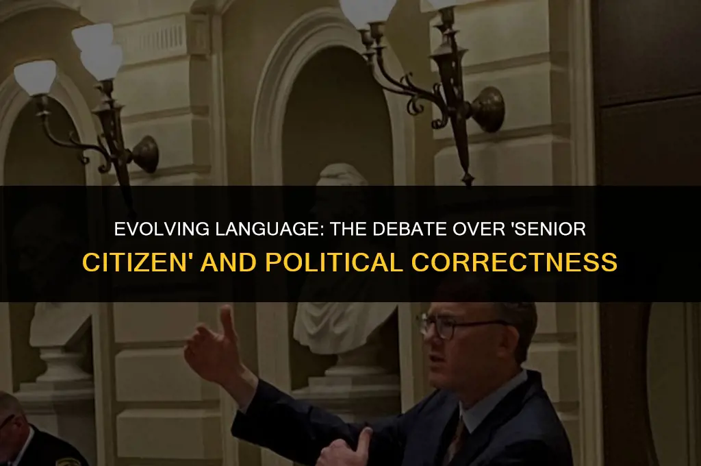 is senior citizen politically correct