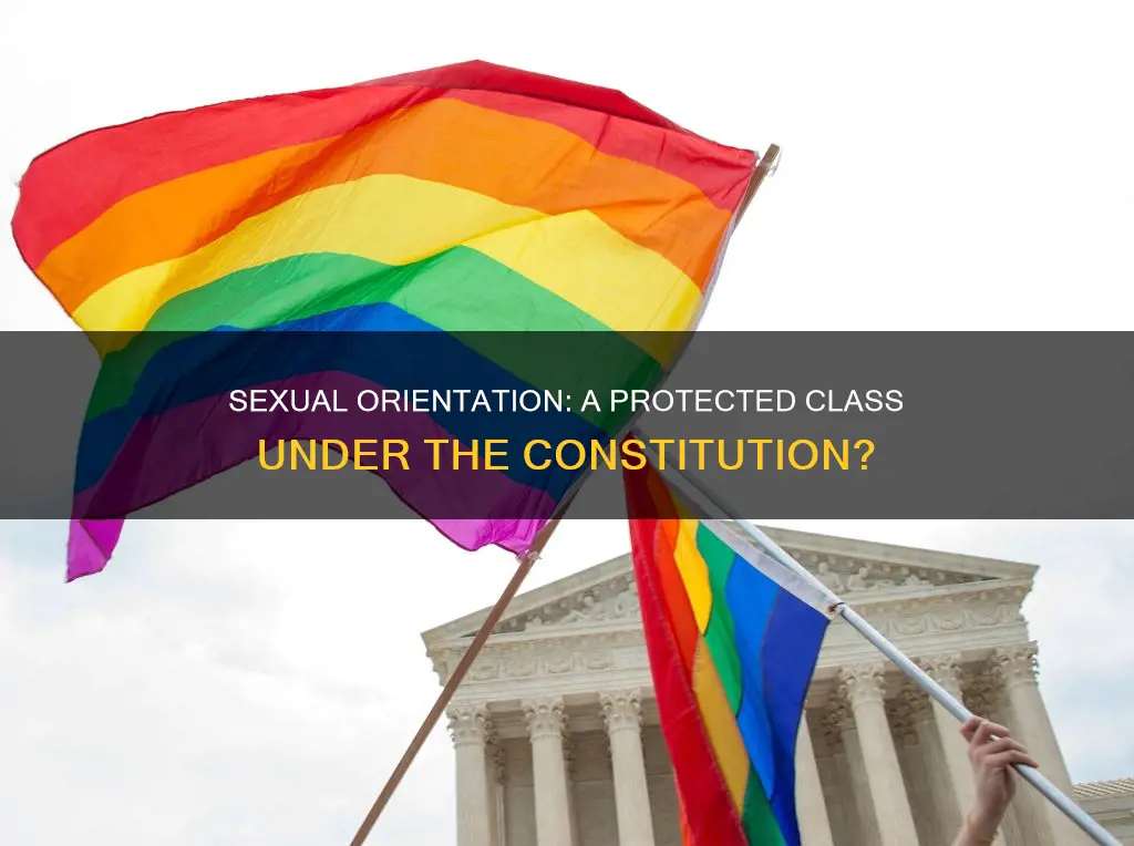is sexual orientation a constitutionally protected class