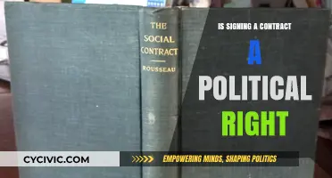 Is Signing a Contract a Political Right? Exploring the Intersection of Law and Politics
