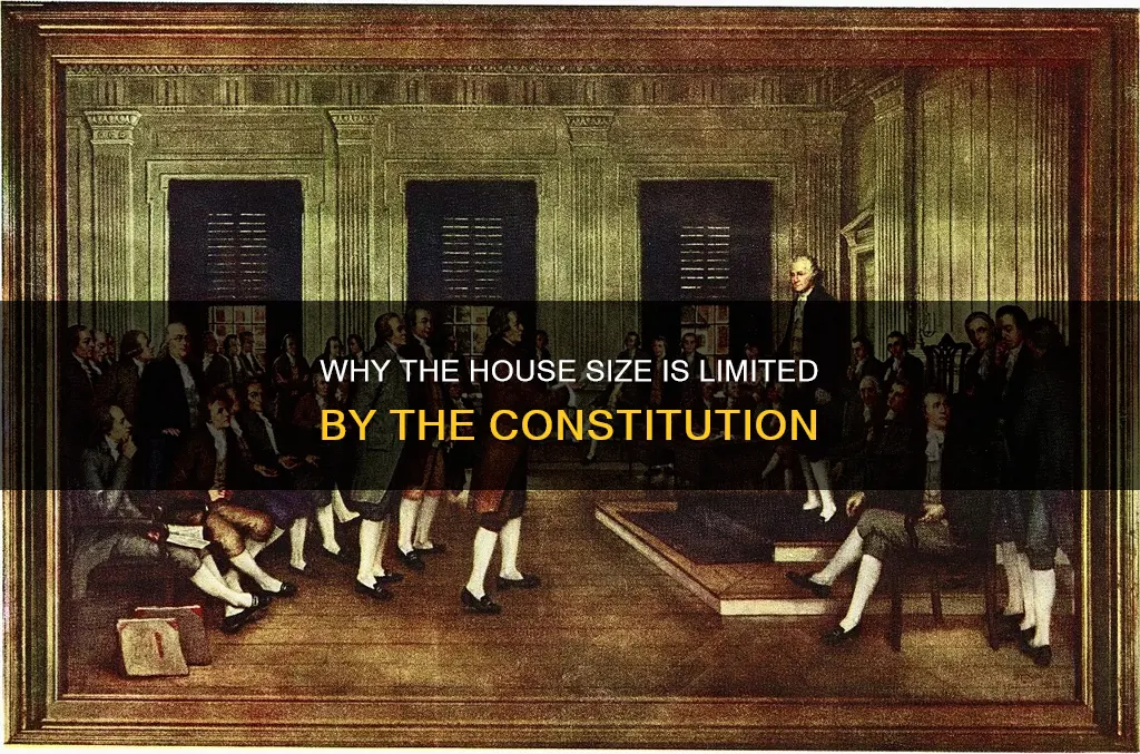 is size of house of representatives fixed in constitution