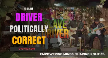 Examining the Political Correctness of the Term 'Slave Driver