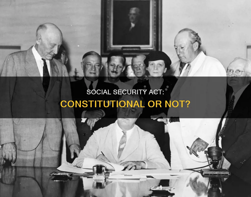 is social security act part of constitution